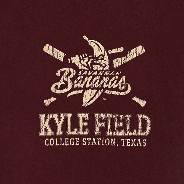 Texas A&M Banana Ball Ticket Stub T-Shirt - Maroon - Image 4