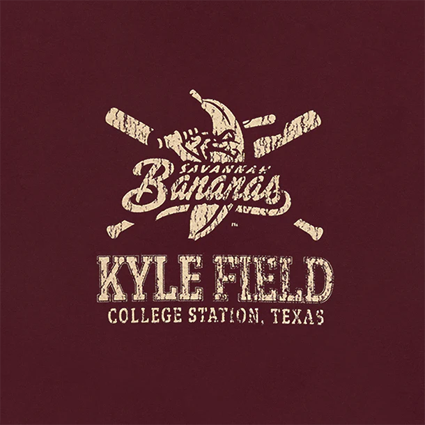 Texas A&M Banana Ball Ticket Stub Youth T-Shirt - Maroon - Image 4
