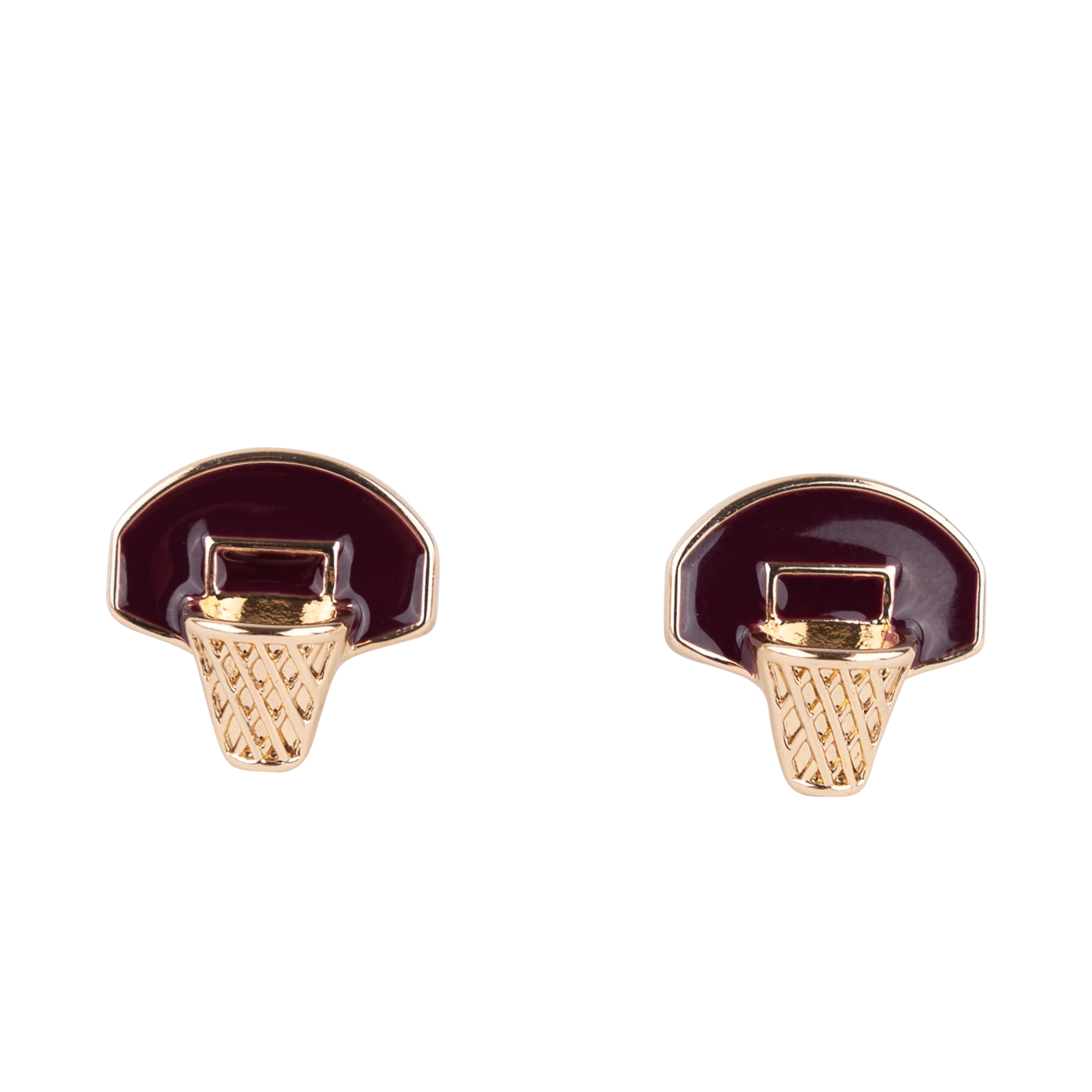Texas A&M Emerson Street Basketball Hoops Stud Set - Image 2
