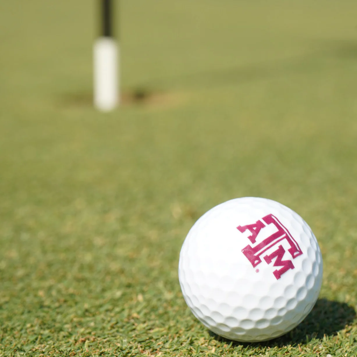 Texas A&M Beveled Aggie Golf Ball - Image 2