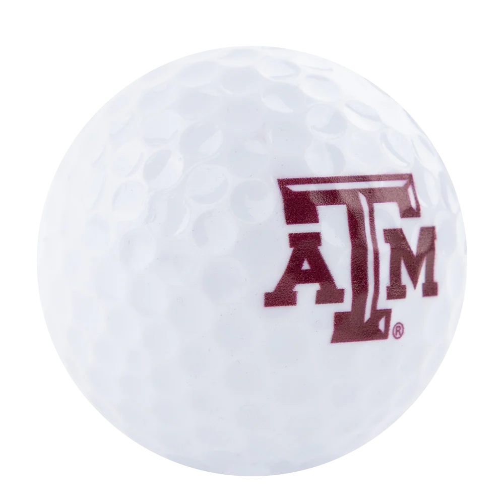 Texas A&M Beveled Aggie Golf Ball - Image 4