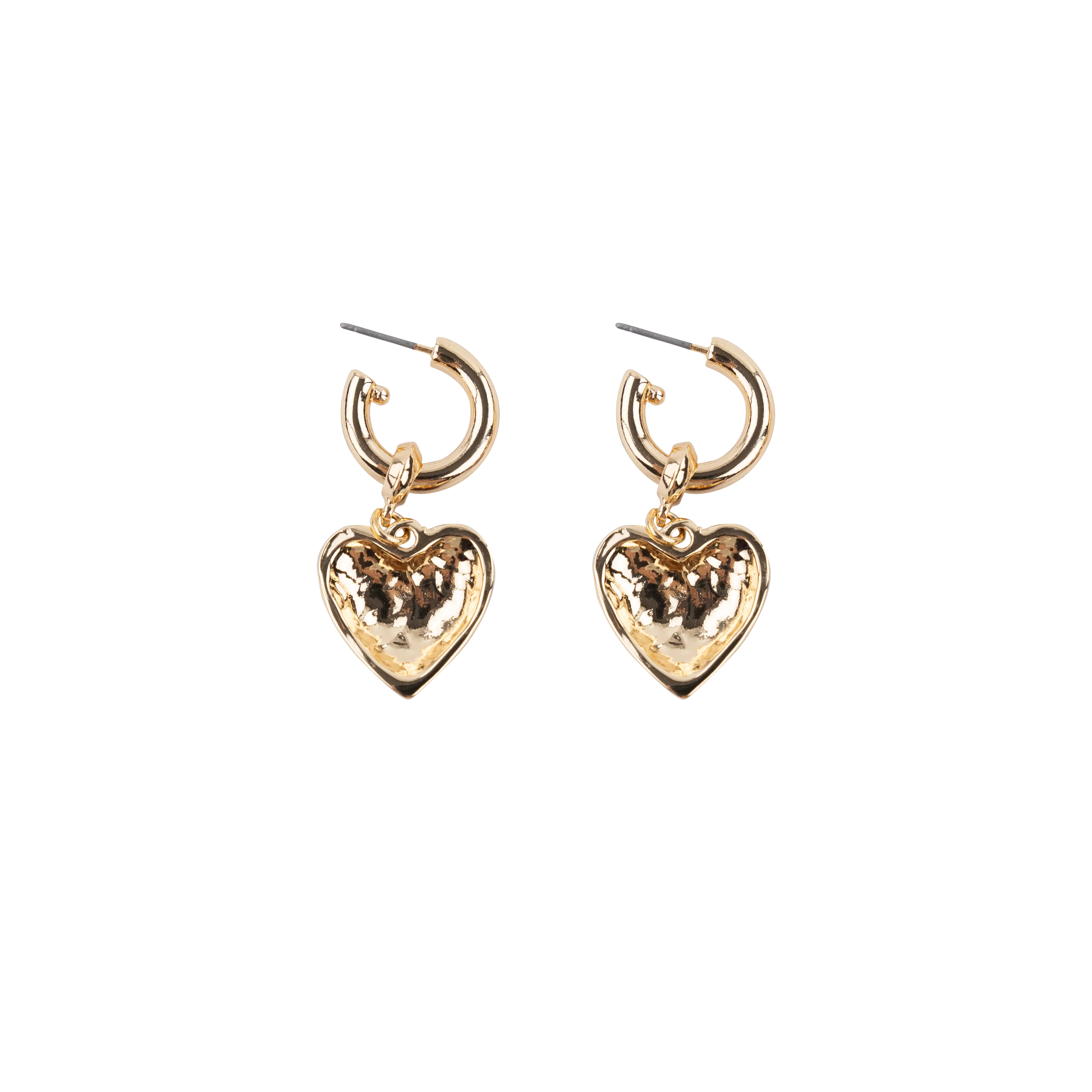 Texas A&M CANVAS Heart Drop Earrings - Maroon - Image 2