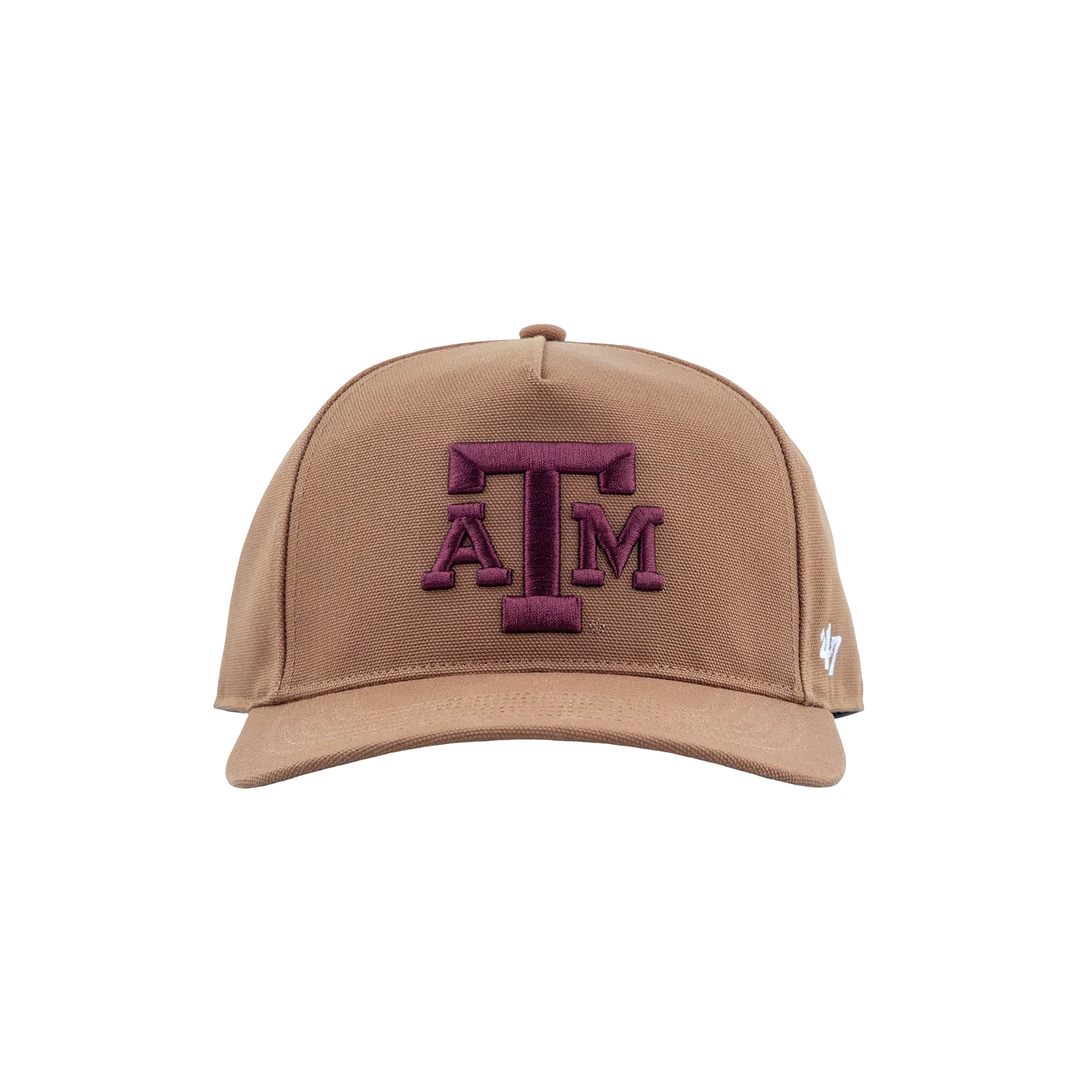 Texas A&M Carhartt 6 Panel Adjustable Hat - Brown