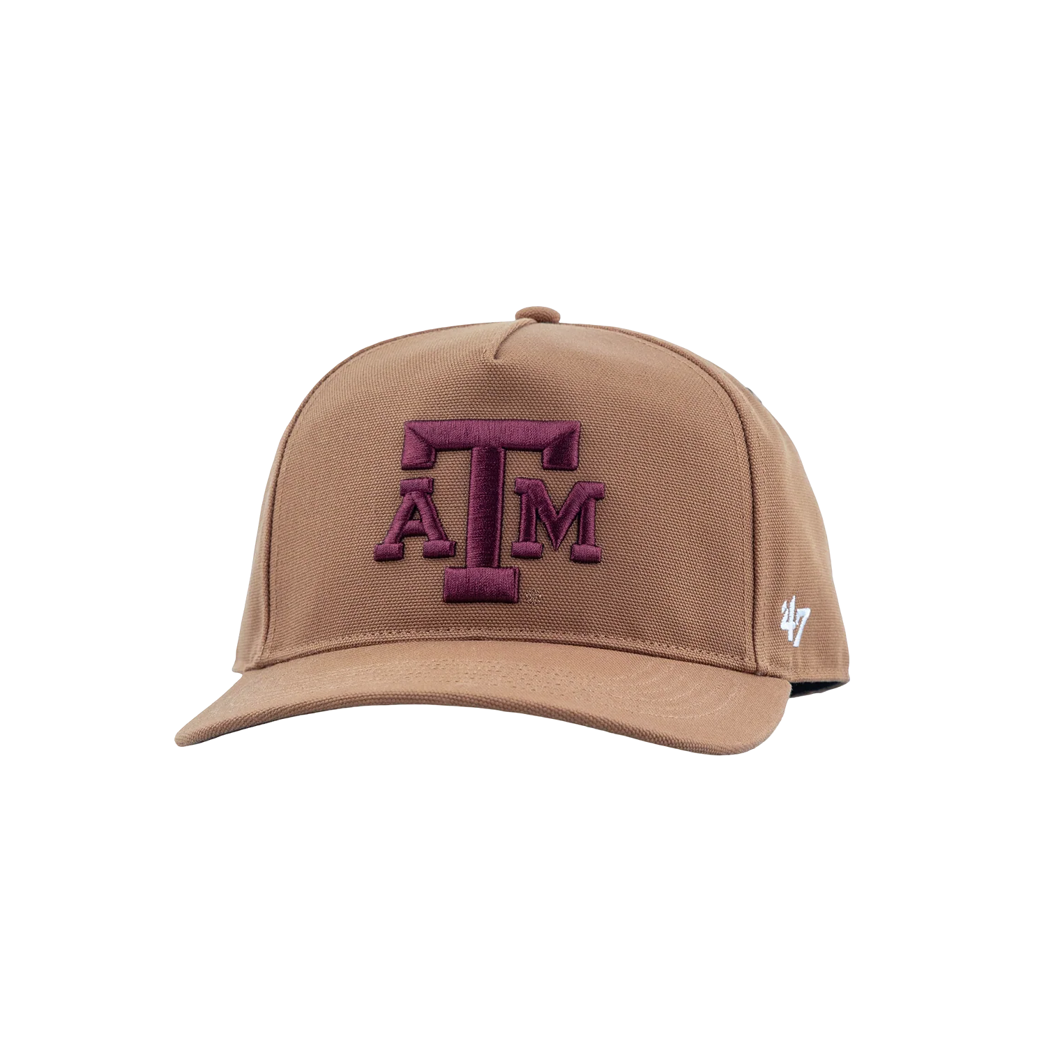 Texas A&M Carhartt 6 Panel Adjustable Hat - Brown - Image 2