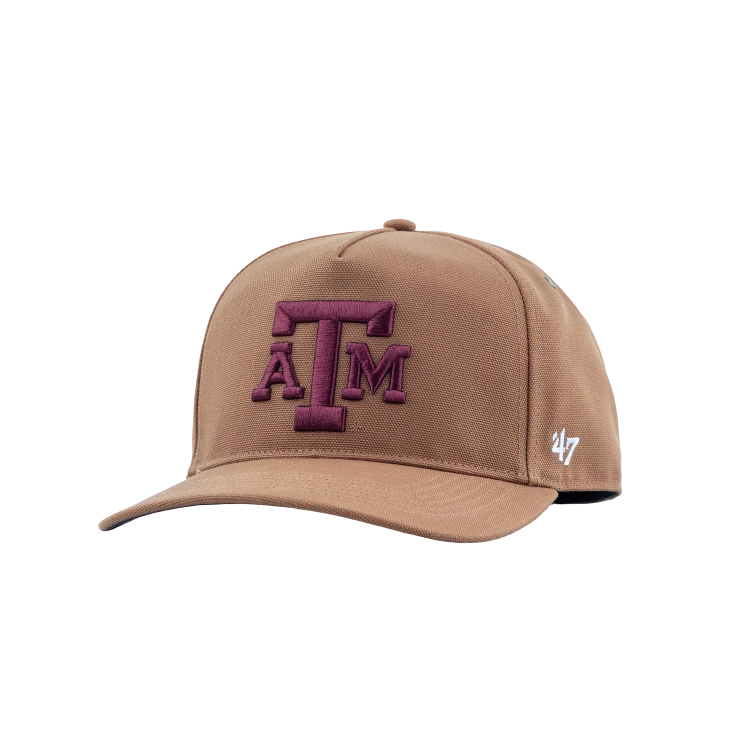 Texas A&M Carhartt 6 Panel Adjustable Hat - Brown - Image 3