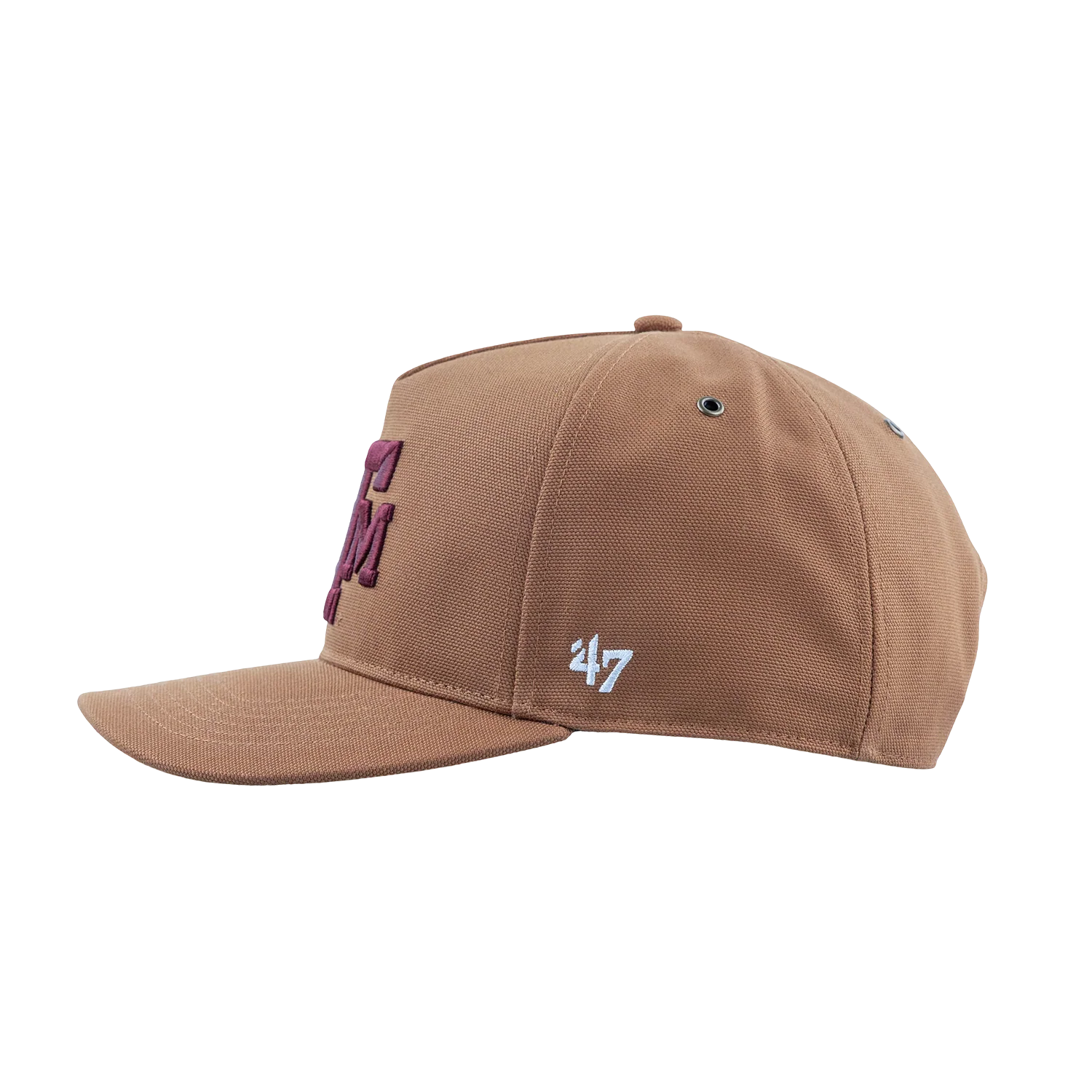 Texas A&M Carhartt 6 Panel Adjustable Hat - Brown - Image 9