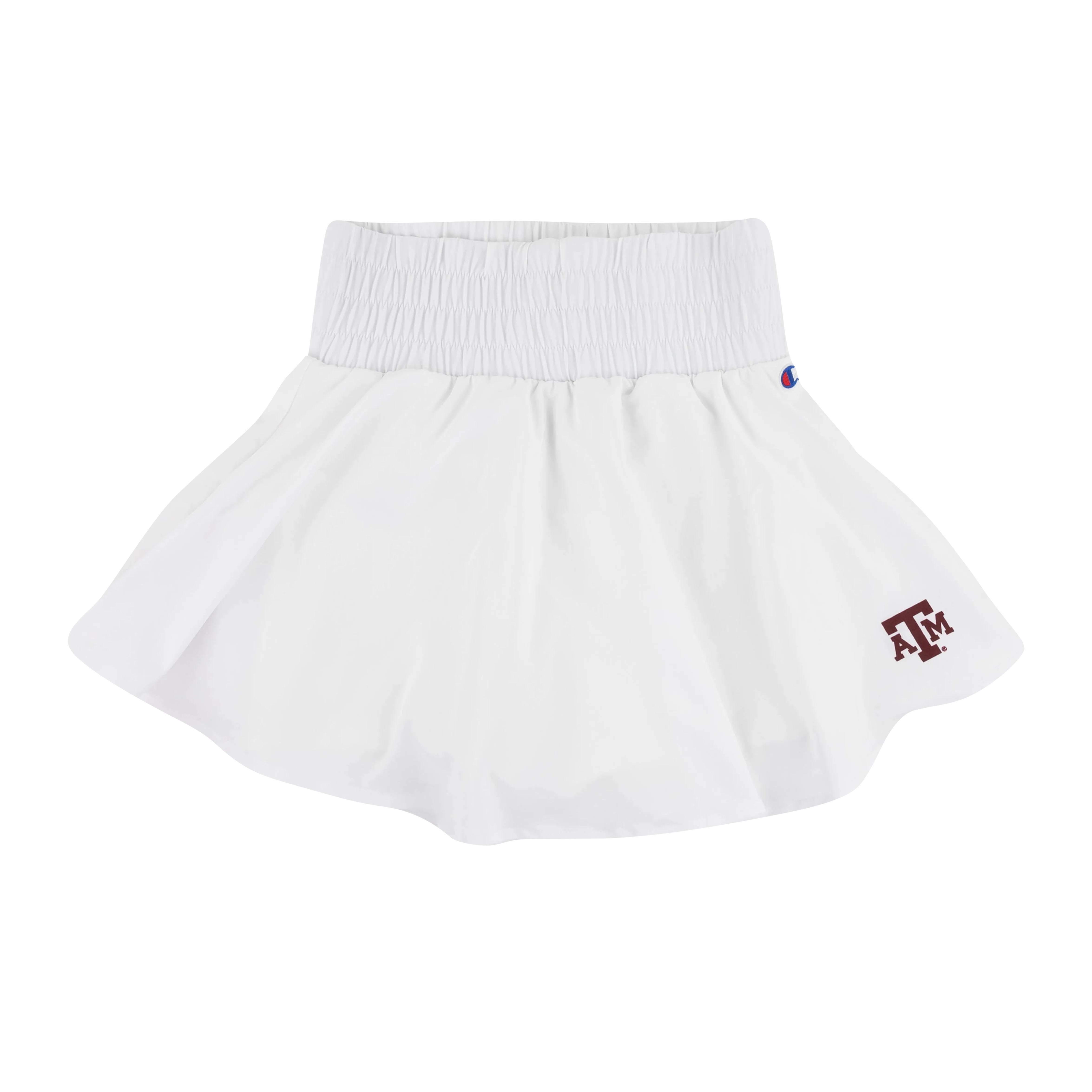 Texas A&M Champion Ruffle Woven Skirt