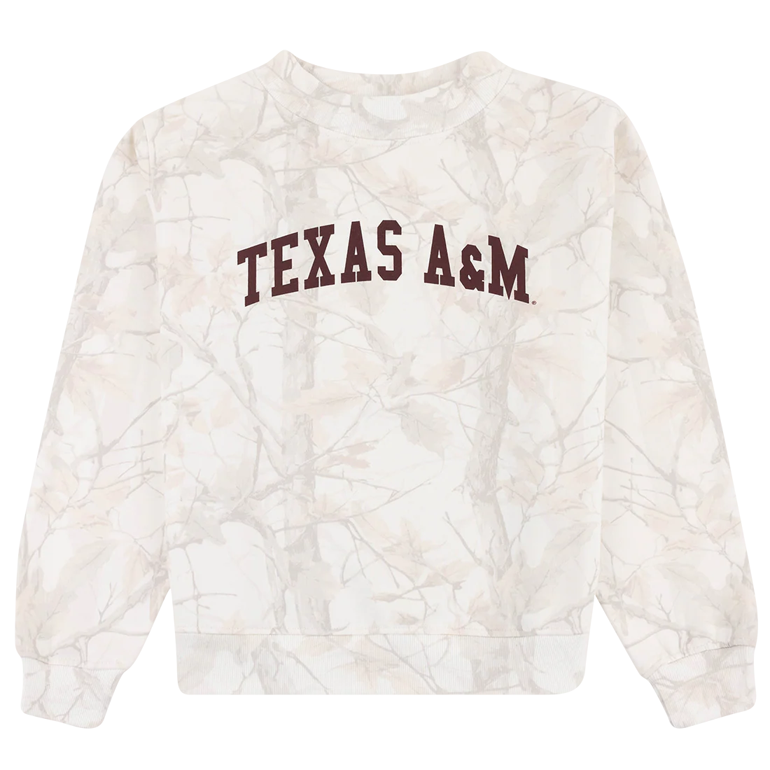 Texas A&M Chicka-d Women Mock-Neck - Camo