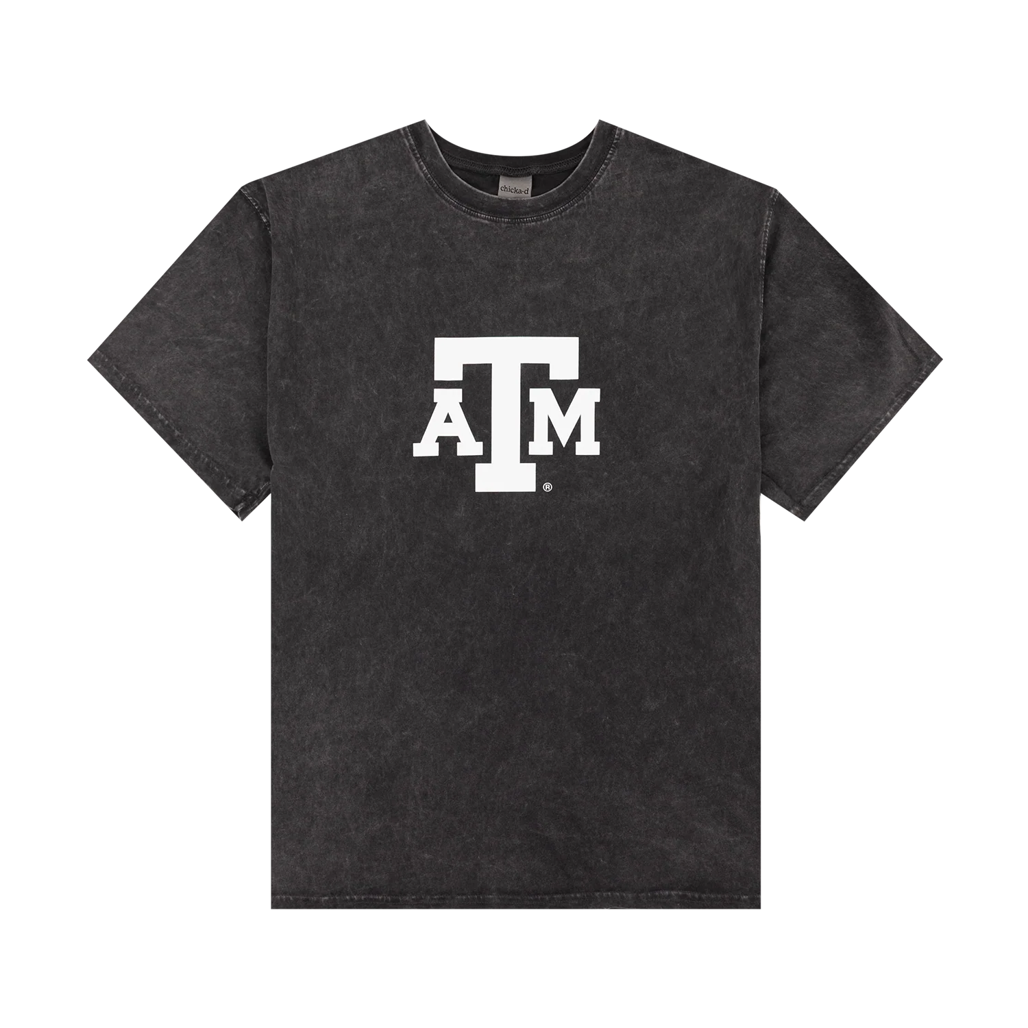 Texas A&M Chicka-D Women's Oversized Washed T-Shirt - Black