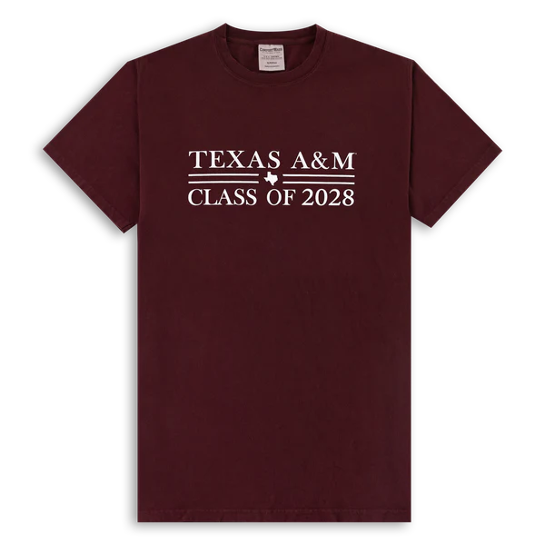 Texas A&M Class of 2028 T-Shirt