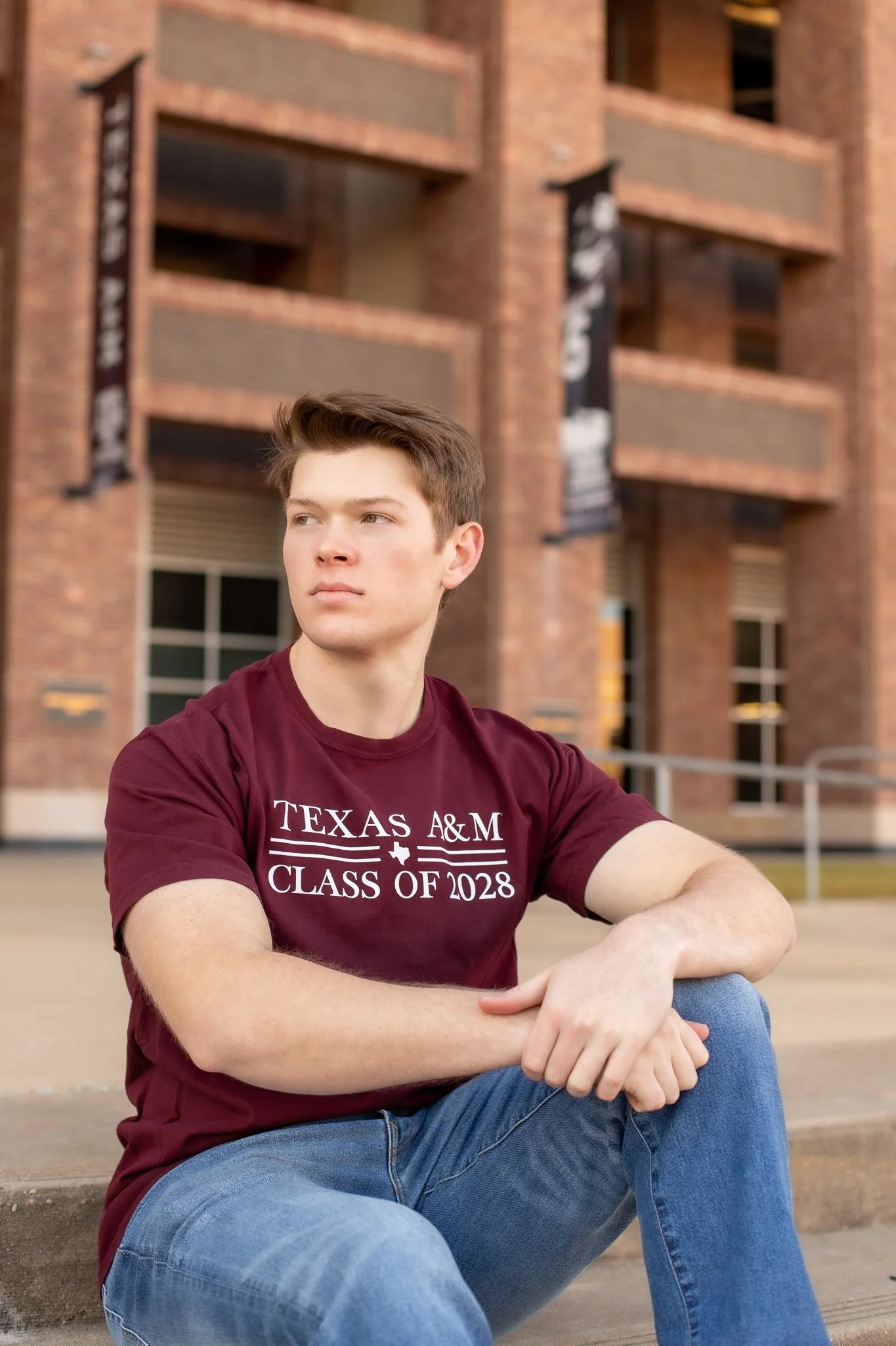 Texas A&M Class of 2028 T-Shirt - Image 2
