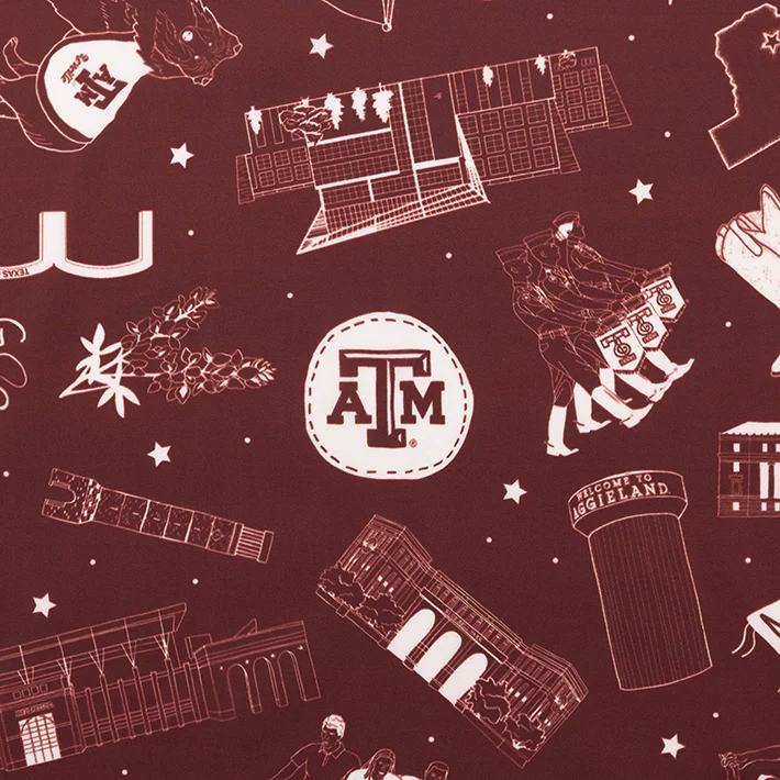 Texas A&M Collage Scarf - Image 3