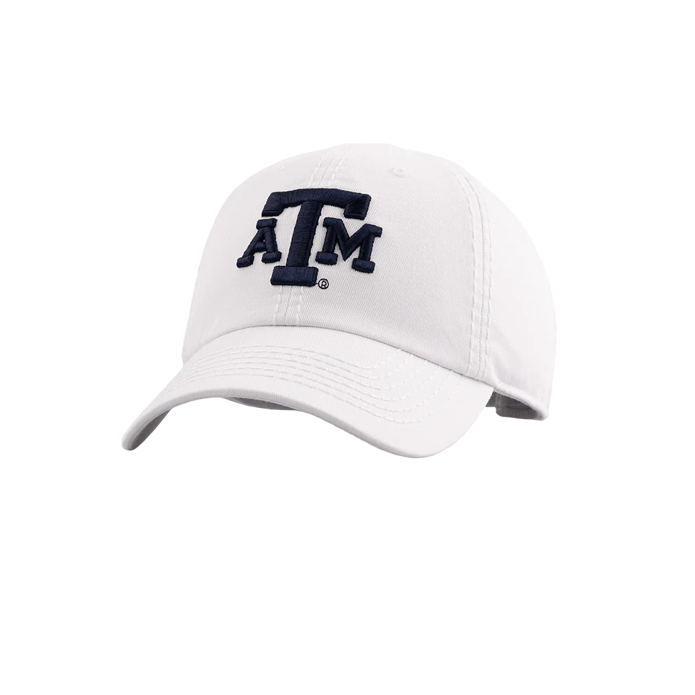 Texas A&M Collegiate Outfitters 6 Panel Adjustable Hat - White - Image 3