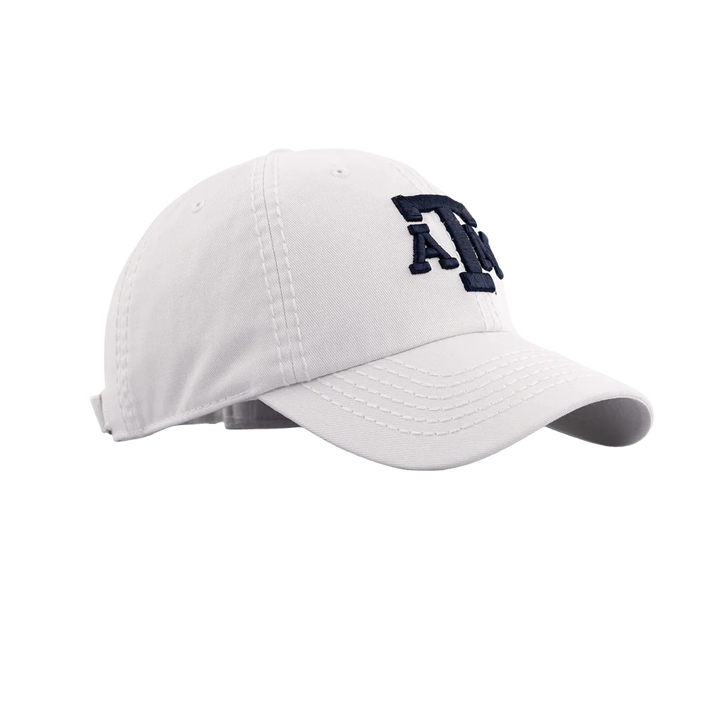 Texas A&M Collegiate Outfitters 6 Panel Adjustable Hat - White - Image 32