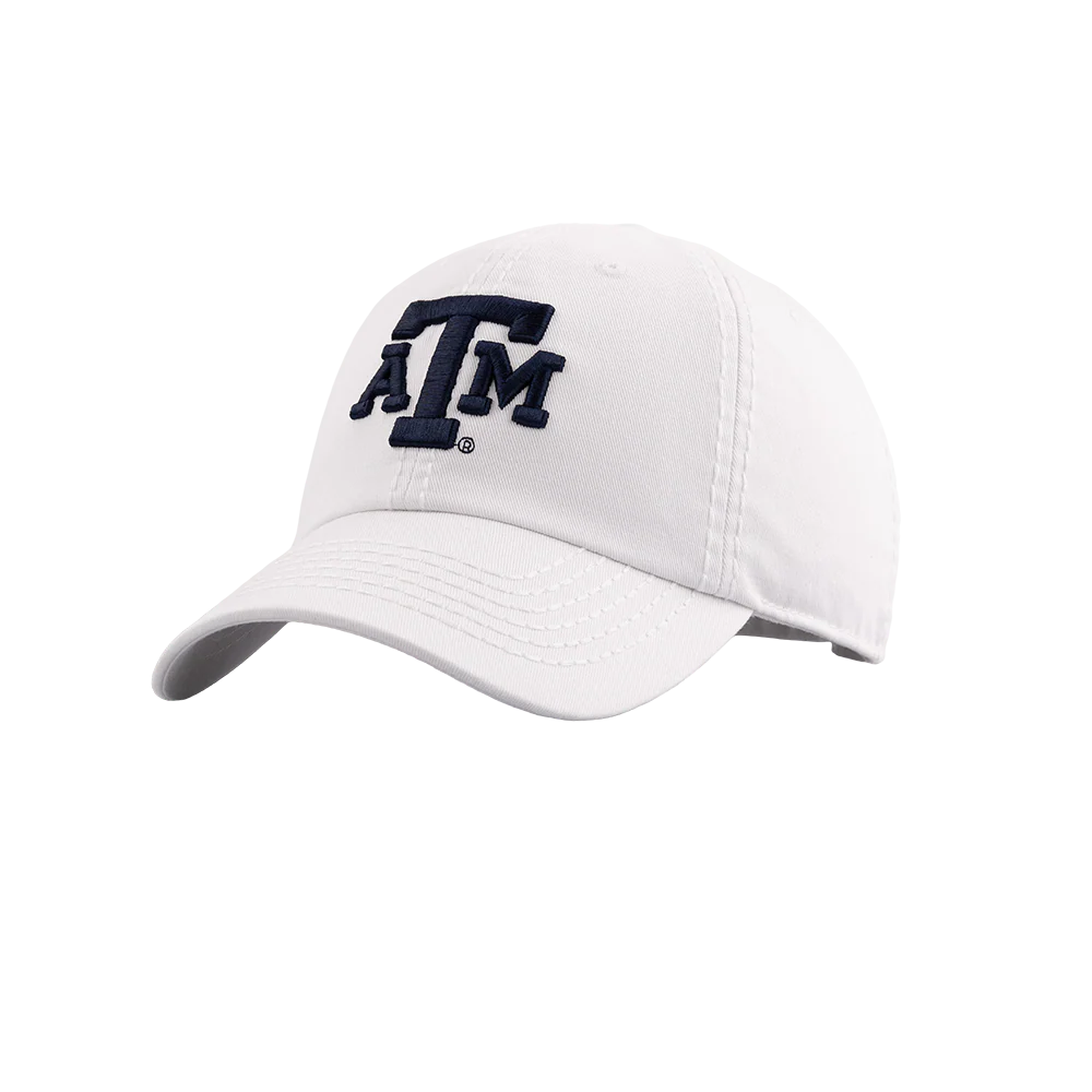 Texas A&M Collegiate Outfitters 6 Panel Adjustable Hat - White - Image 4