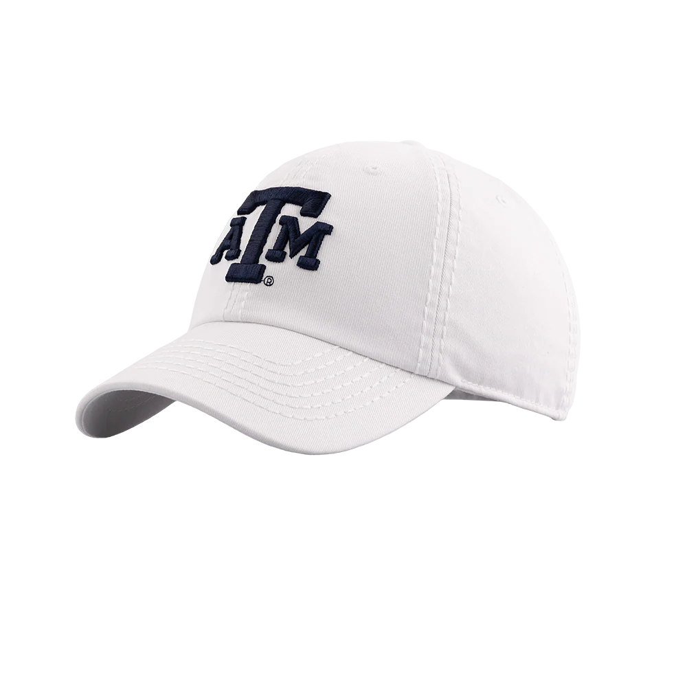 Texas A&M Collegiate Outfitters 6 Panel Adjustable Hat - White - Image 5
