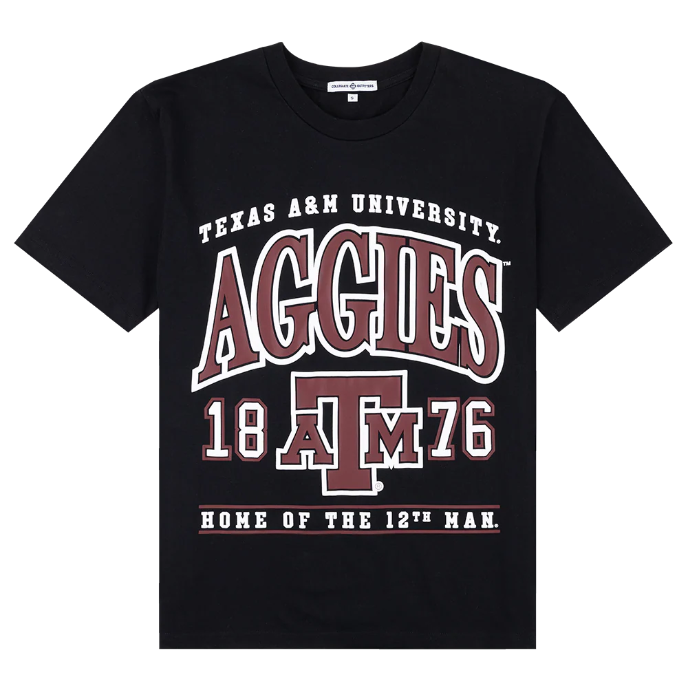 Texas A&M Collegiate Outfitters Aggies Oversized Puff T-Shirt