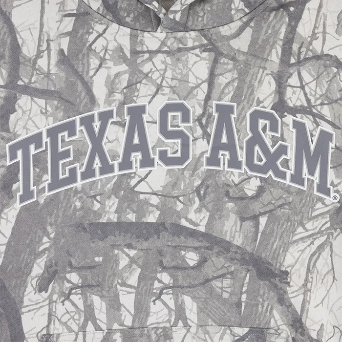 Texas A&M Collegiate Outfitters Arch Camo Tonal Hoodie - Image 4