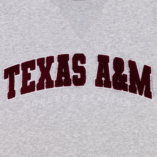 Texas A&M Collegiate Outfitters Arch Chenille Sweatshirt - Image 3