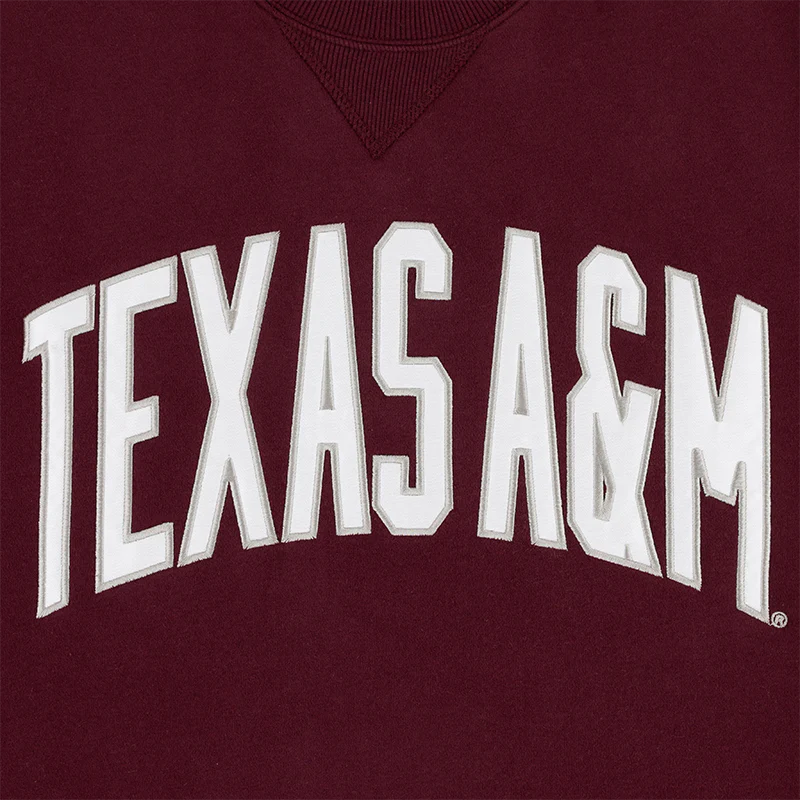 Texas A&M Collegiate Outfitters Arch Crewneck - Maroon - Image 4