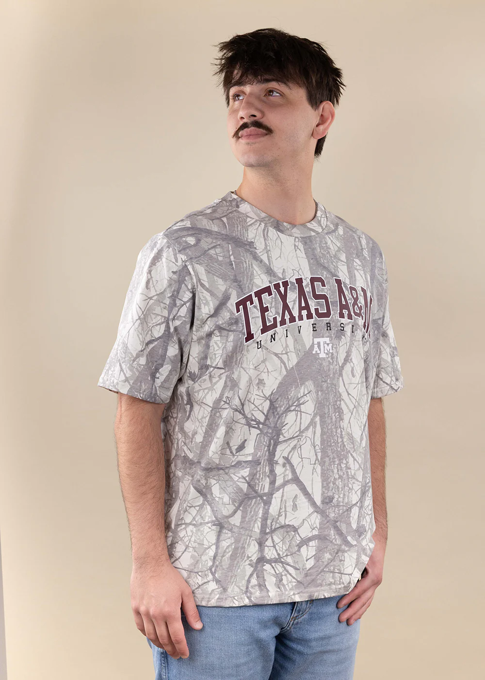 Texas A&M Collegiate Outfitters Arch T-Shirt - Camo - Image 2