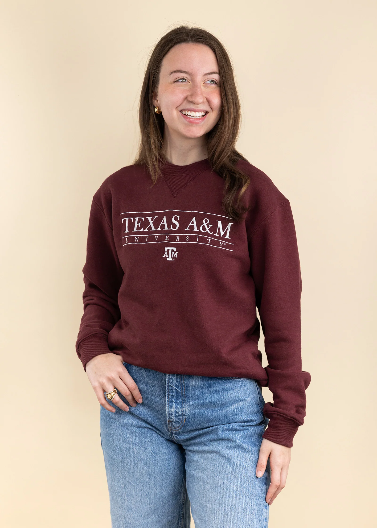 Texas A&M Collegiate Outfitters Bar Sweatshirt - Image 2