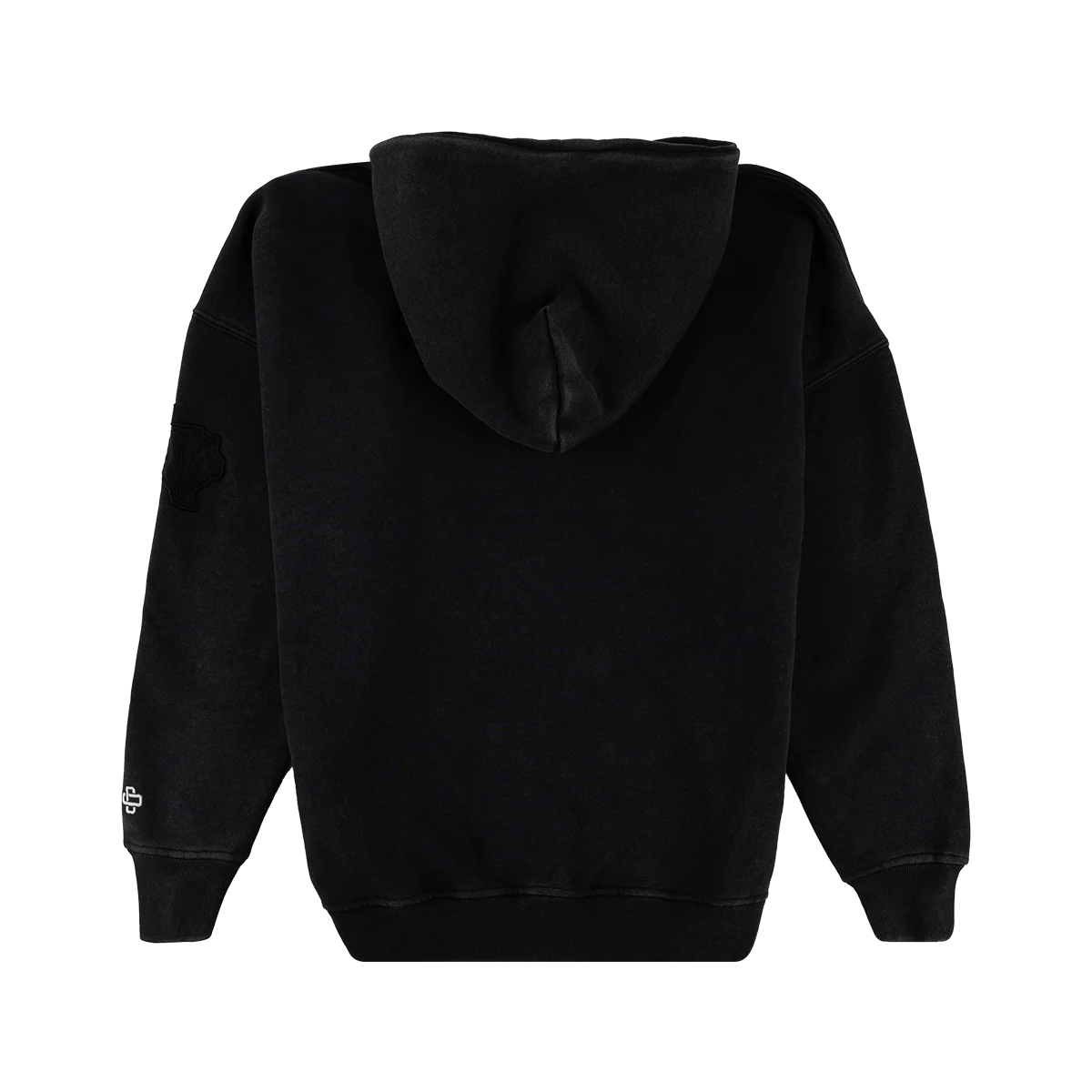 Texas A&M Collegiate Outfitters Black on Black Embroidery Hoodie - Image 6