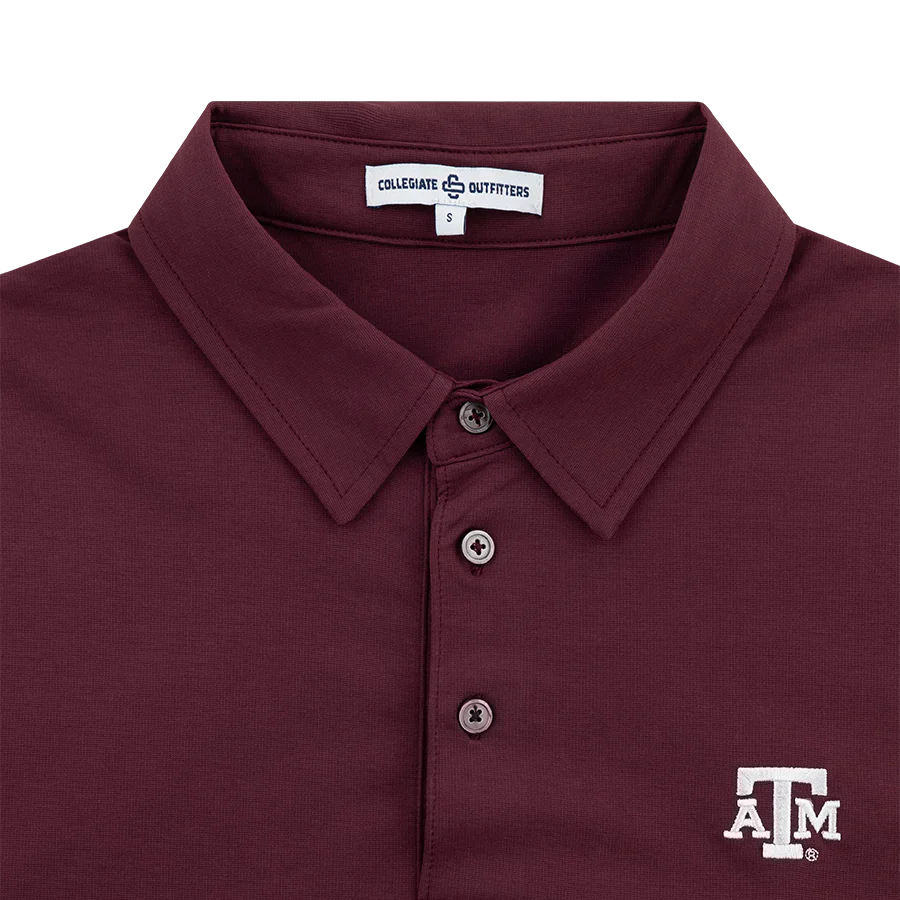 Texas A&M Collegiate Outfitters Classic Maroon Polo - Image 4