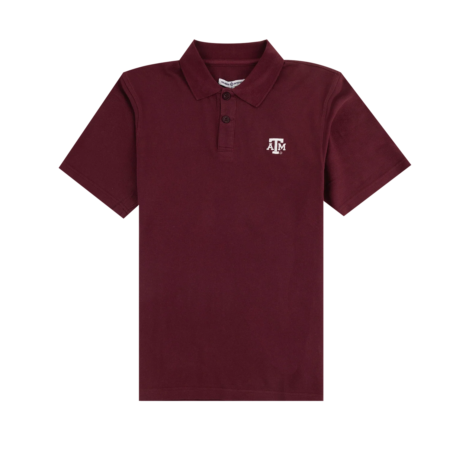 Texas A&M Collegiate Outfitters Heritage Pique Polo - Maroon