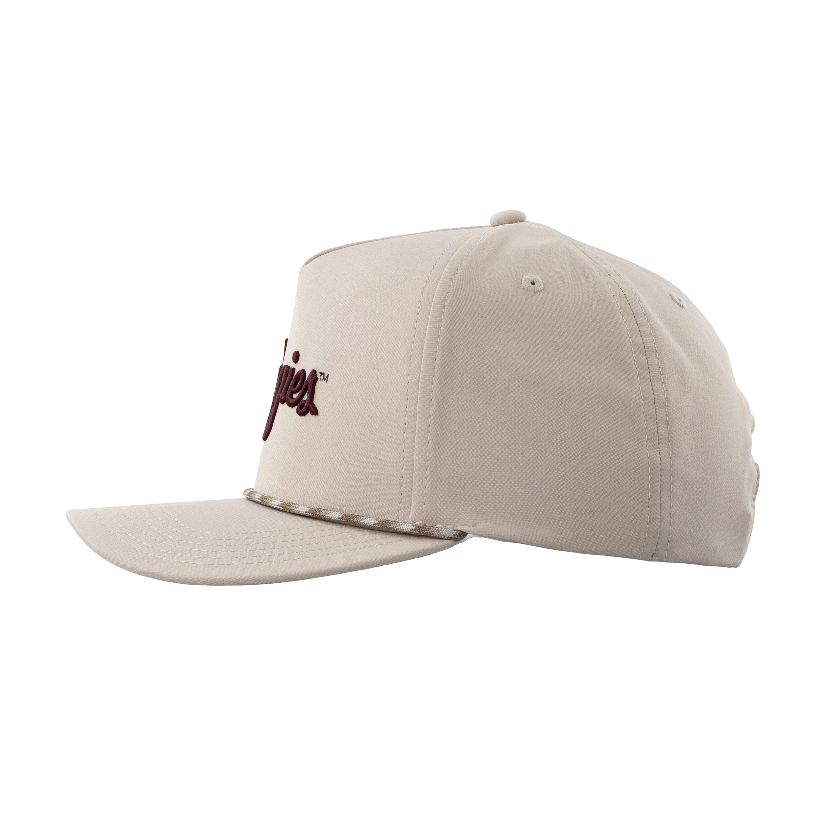 Khaki Script Aggies Hat - Image 6
