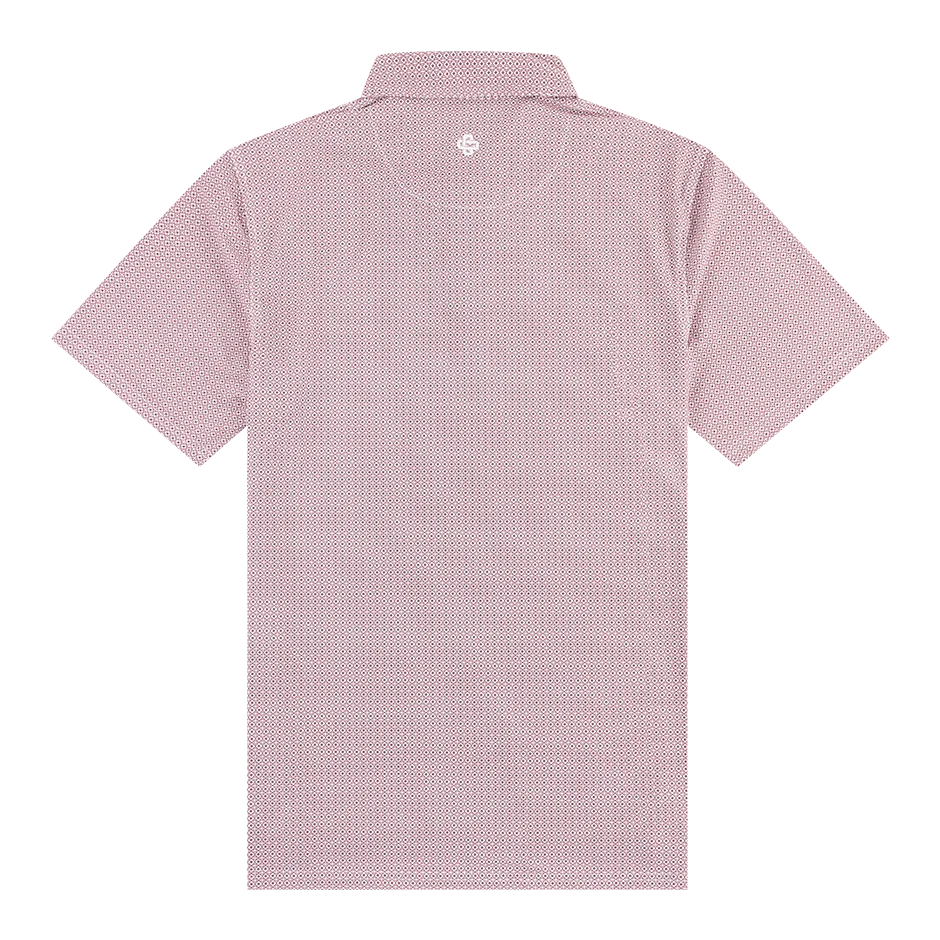 Texas A&M Collegiate Outfitters Maroon Mosaic Tile Polo - Image 3