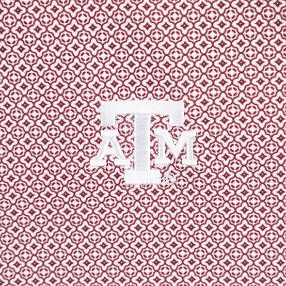 Texas A&M Collegiate Outfitters Maroon Mosaic Tile Polo - Image 5