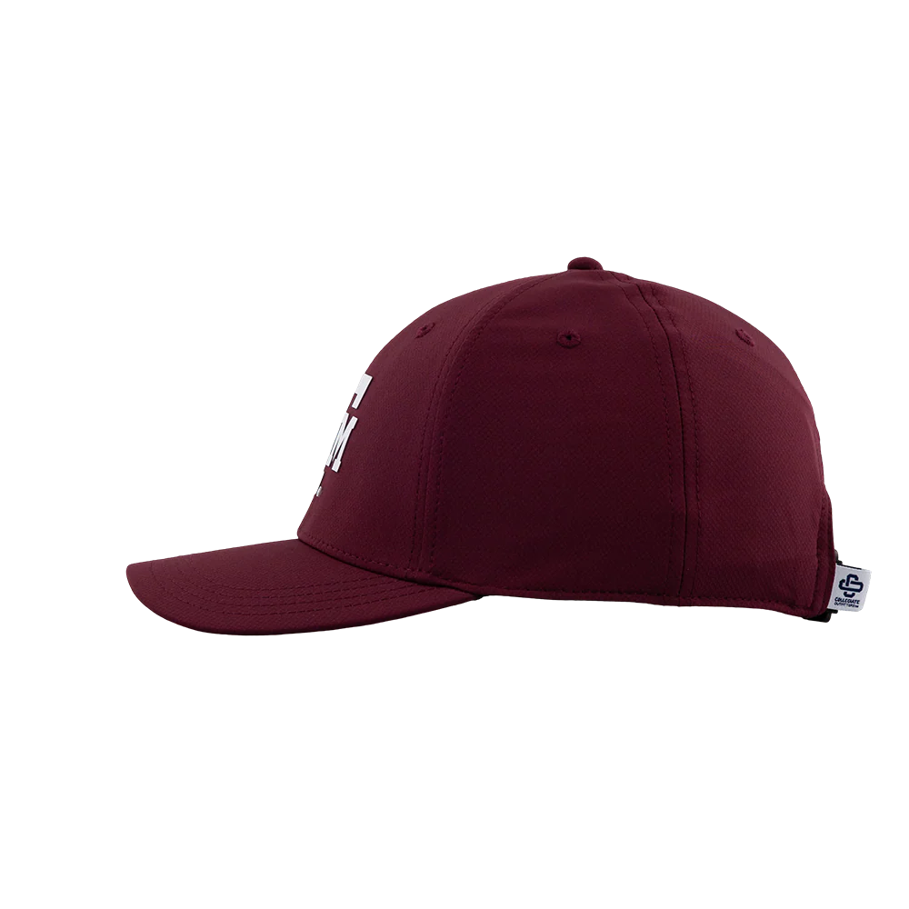 Texas A&M Collegiate Outfitters Maroon Performance Cap - Image 10