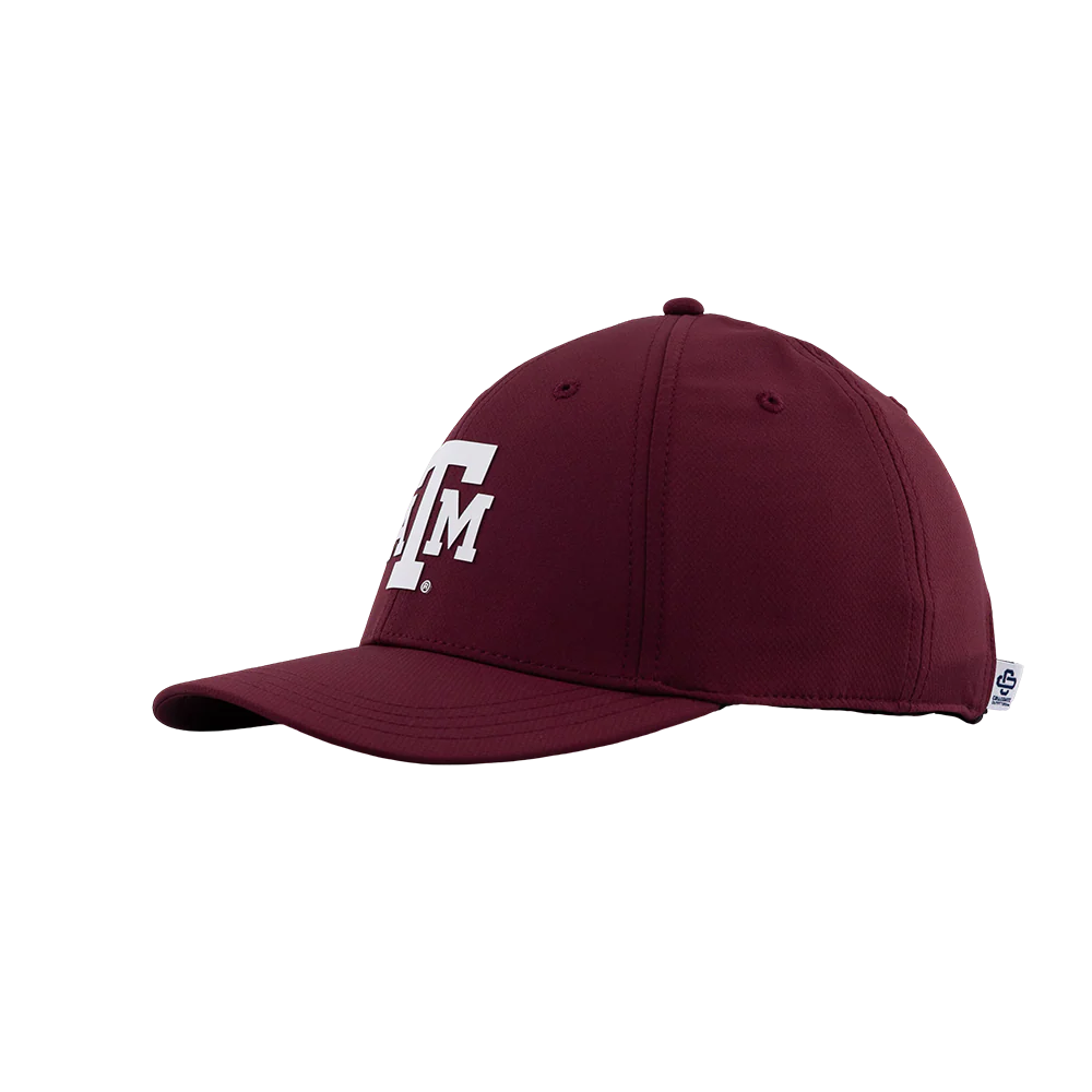 Texas A&M Collegiate Outfitters Maroon Performance Cap - Image 7
