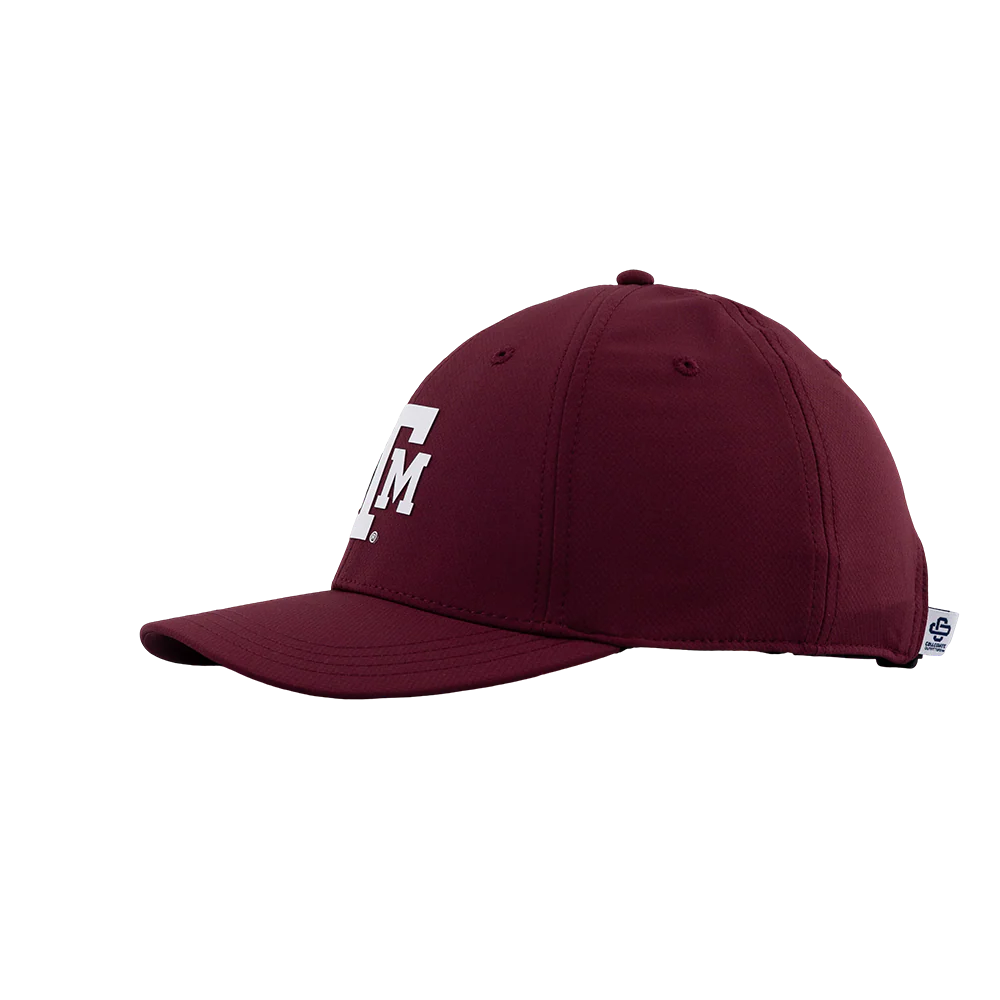 Texas A&M Collegiate Outfitters Maroon Performance Cap - Image 8