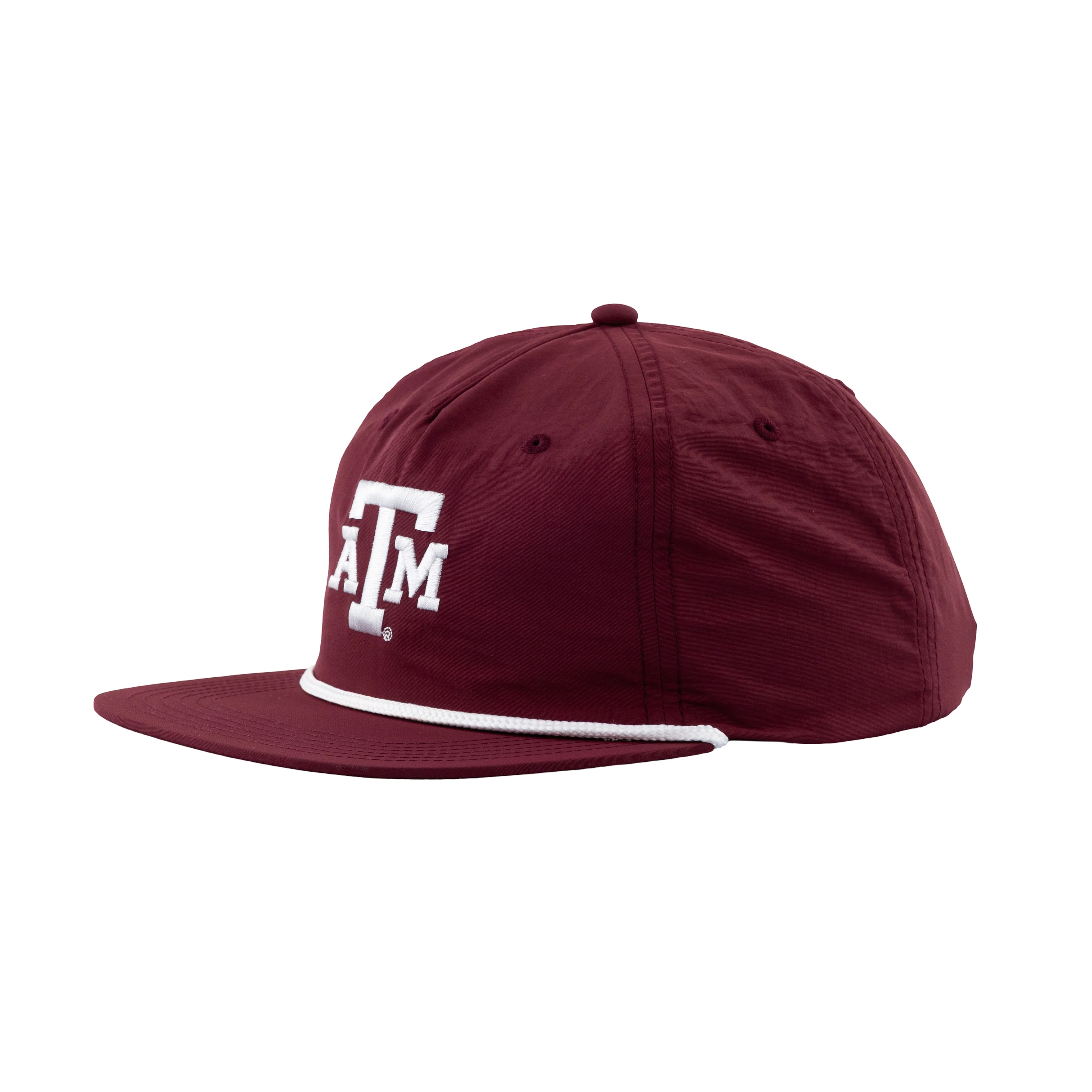 Texas A&M Collegiate Outfitters Maroon Performance Rope Cap - Image 3