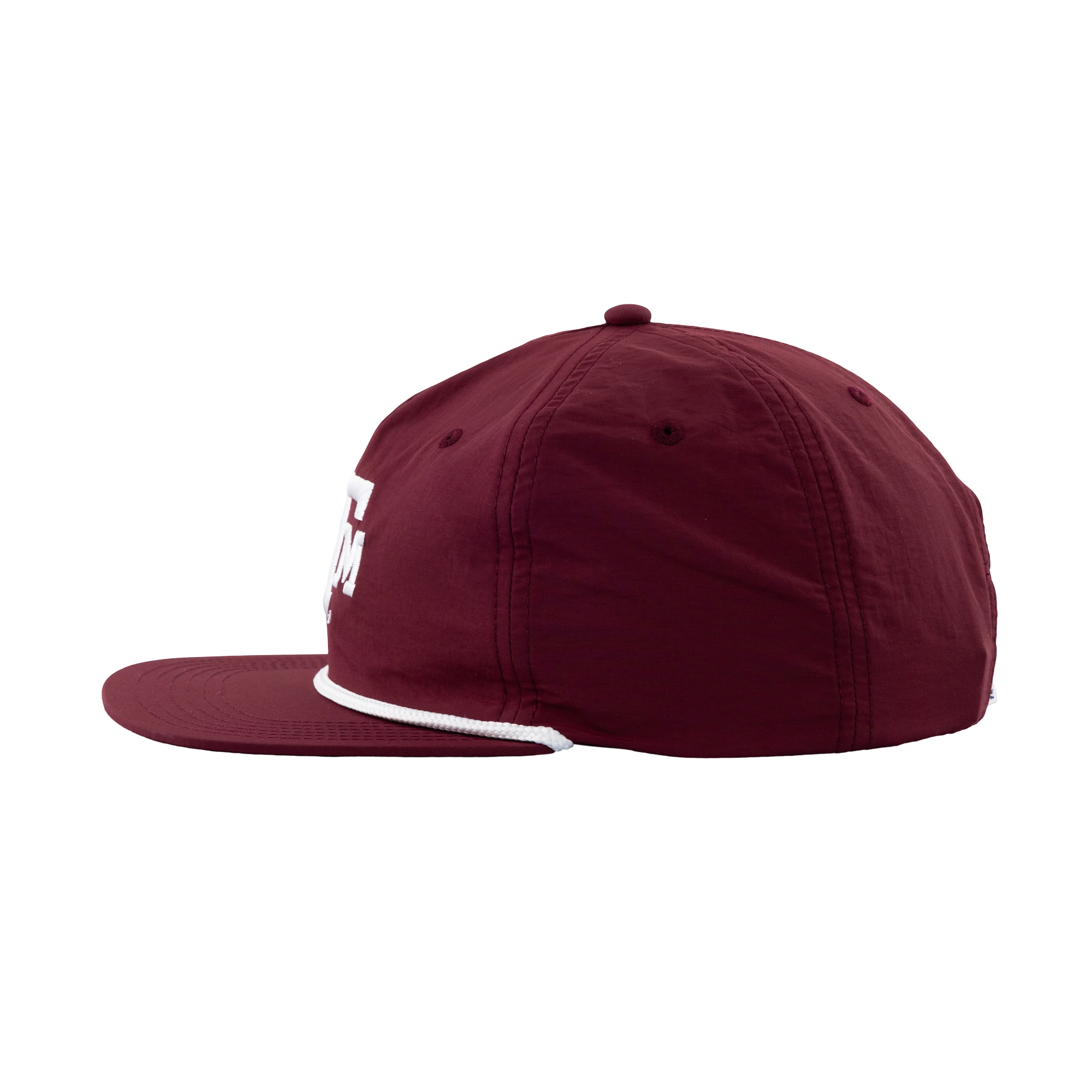 Texas A&M Collegiate Outfitters Maroon Performance Rope Cap - Image 6