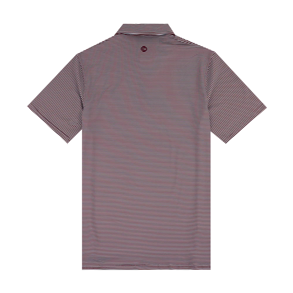 Texas A&M Collegiate Outfitters Multi Striped Polo - Image 5