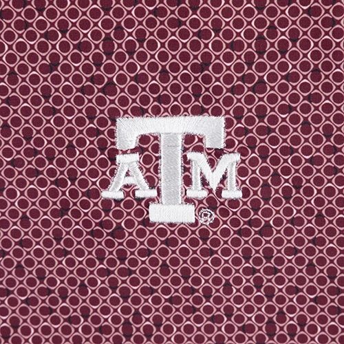 Texas A&M Collegiate Outfitters Rings Pattern Polo - Image 4