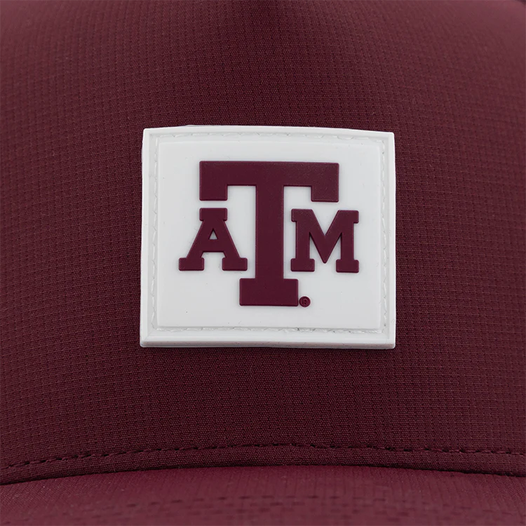 Texas A&M Collegiate Outfitters Rubber Square Patch Cap - Image 2