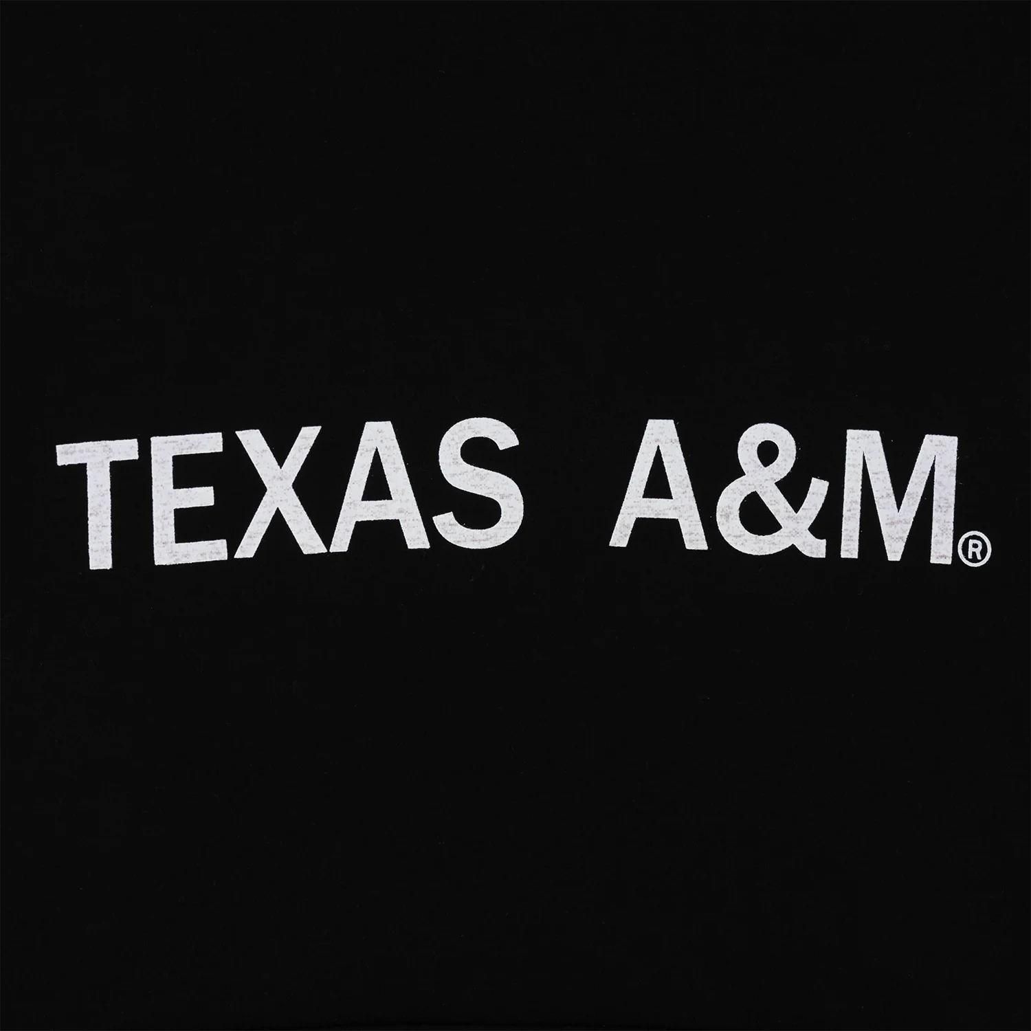 Texas A&M Collegiate Outfitters Simple Black Hoodie - Image 3