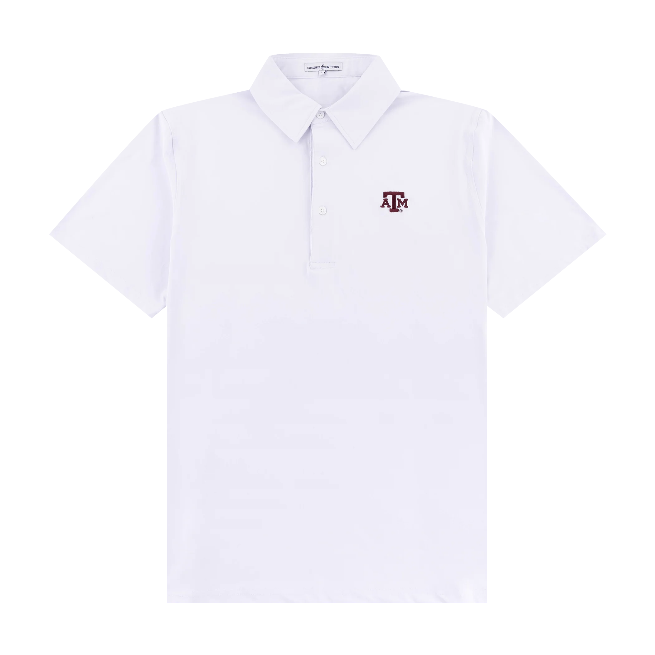 Texas A&M Collegiate Outfitters White Polo