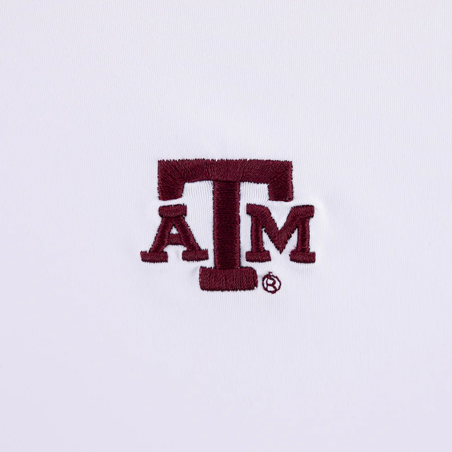 Texas A&M Collegiate Outfitters White Polo - Image 4