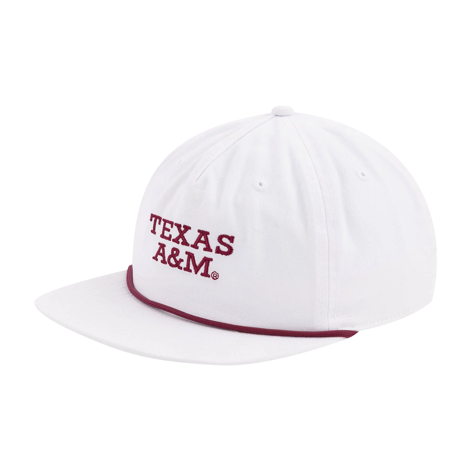 Texas A&M Collegiate Outfitters White Rope Cap