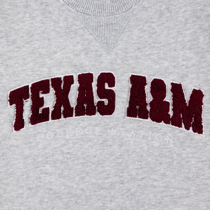 Texas A&M Collegiate Outfitters Youth Arch Chenille Sweatshirt - Image 3