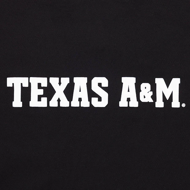 Texas A&M Collegiate Outfitters Youth High Density Black T-Shirt - Image 2