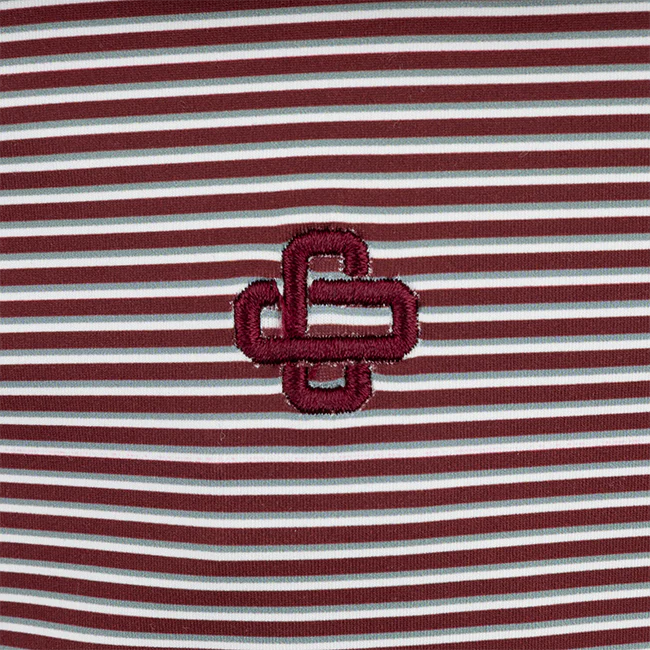 Texas A&M Collegiate Outfitters Youth Multi Striped Polo - Image 5