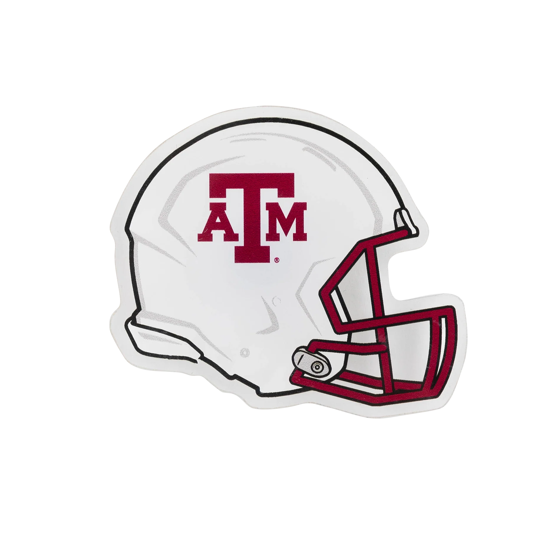 Texas A&M Color Shock Helmet Magnet