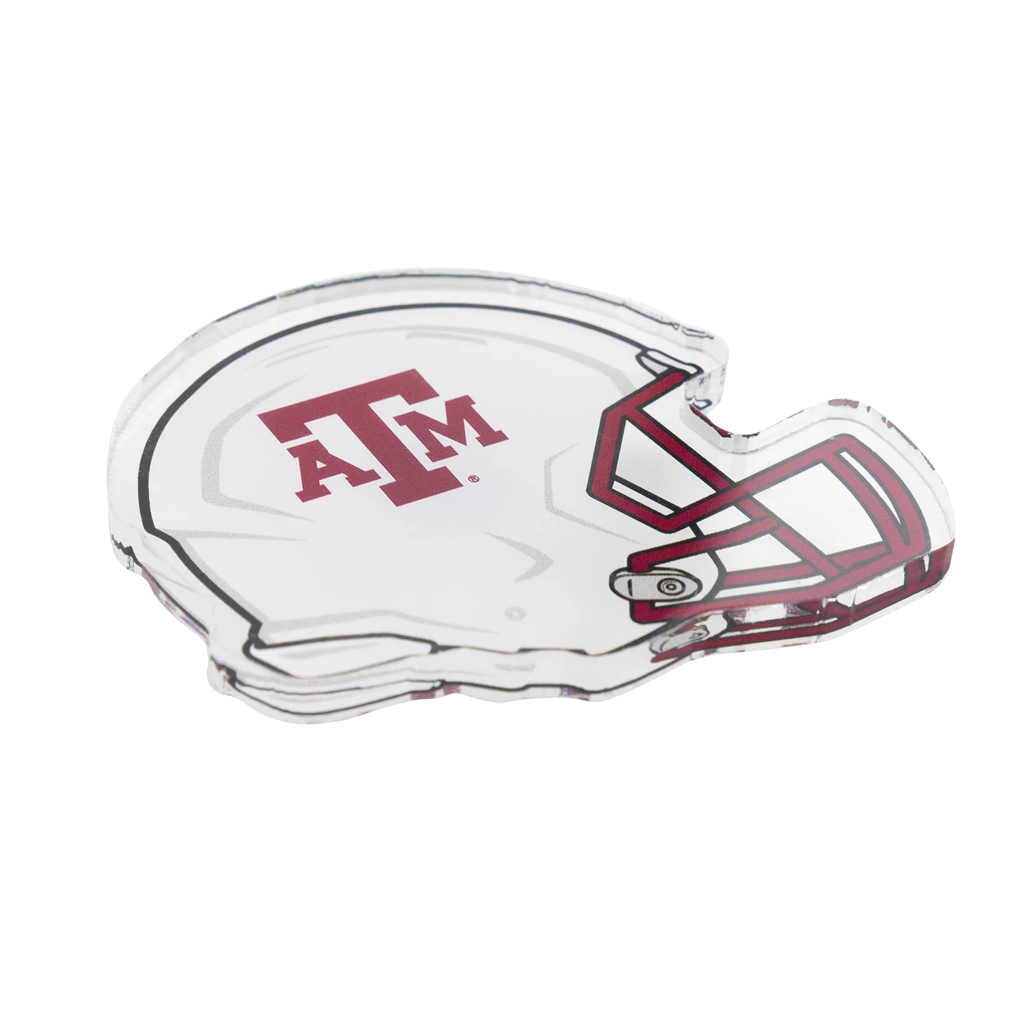 Texas A&M Color Shock Helmet Magnet - Image 3