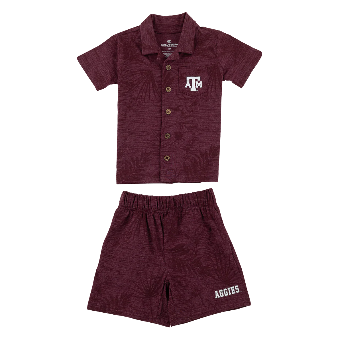 Texas A&M Colosseum Aggies Toddler Fern Camp Set